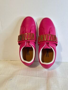 Vizzano Pink Sneakers Gold Logo NEW Size 9